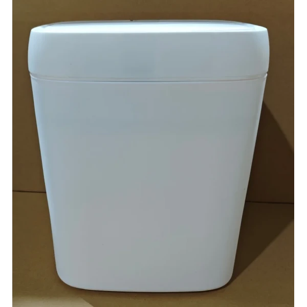 Мусорное ведро сенсорное прямоугольное Mixxus Wave-TC0212 White 12 л (цвет белый) (MI8403)