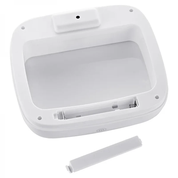 Мусорное ведро сенсорное прямоугольное Mixxus Wave-TC0314 White 14 л (цвет белый) (MI8404)
