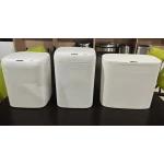 Мусорное ведро сенсорное прямоугольное Mixxus Wave-TC0314 White 14 л (цвет белый) (MI8404)