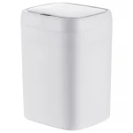 Мусорное ведро сенсорное прямоугольное Mixxus Wave-TC0314 White 14 л (цвет белый) (MI8404)
