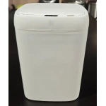 Мусорное ведро сенсорное прямоугольное Mixxus Wave-TC0314 White 14 л (цвет белый) (MI8404)