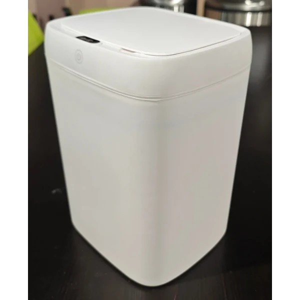 Мусорное ведро сенсорное прямоугольное Mixxus Wave-TC0314 White 14 л (цвет белый) (MI8404)
