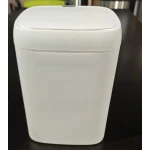 Мусорное ведро сенсорное прямоугольное Mixxus Wave-TC0314 White 14 л (цвет белый) (MI8404)