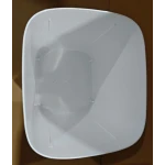 Мусорное ведро сенсорное прямоугольное Mixxus Wave-TC0314 White 14 л (цвет белый) (MI8404)