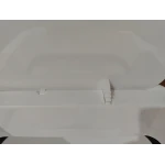 Мусорное ведро сенсорное прямоугольное Mixxus Wave-TC0314 White 14 л (цвет белый) (MI8404)