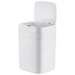 Мусорное ведро сенсорное прямоугольное Mixxus Wave-TC0314 White 14 л (цвет белый) (MI8404)