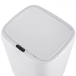 Мусорное ведро сенсорное прямоугольное Mixxus Wave-TC0314 White 14 л (цвет белый) (MI8404)