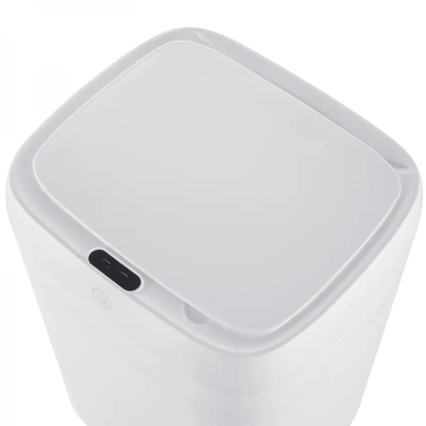 Мусорное ведро сенсорное прямоугольное Mixxus Wave-TC0314 White 14 л (цвет белый) (MI8404)