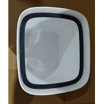Мусорное ведро сенсорное прямоугольное Mixxus Wave-TC0314 White 14 л (цвет белый) (MI8404)
