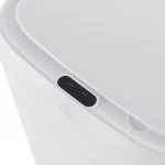 Мусорное ведро сенсорное прямоугольное Mixxus Wave-TC0314 White 14 л (цвет белый) (MI8404)