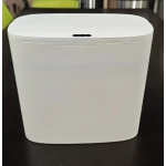 Мусорное ведро сенсорное прямоугольное Mixxus Wave-TC0414 White 14 л (цвет белый) (MI8405)