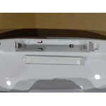 Мусорное ведро сенсорное прямоугольное Mixxus Wave-TC0414 White 14 л (цвет белый) (MI8405)