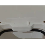 Мусорное ведро сенсорное прямоугольное Mixxus Wave-TC0414 White 14 л (цвет белый) (MI8405)