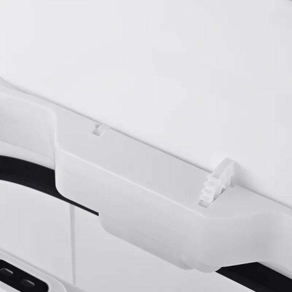 Мусорное ведро сенсорное прямоугольное Mixxus Wave-TC0414 White 14 л (цвет белый) (MI8405)