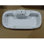 Мусорное ведро сенсорное прямоугольное Mixxus Wave-TC0414 White 14 л (цвет белый) (MI8405)