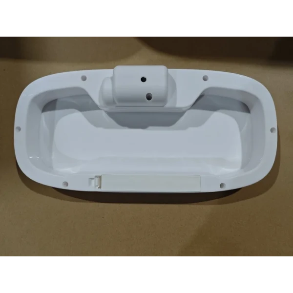 Мусорное ведро сенсорное прямоугольное Mixxus Wave-TC0414 White 14 л (цвет белый) (MI8405)