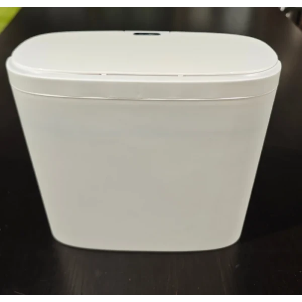 Мусорное ведро сенсорное прямоугольное Mixxus Wave-TC0414 White 14 л (цвет белый) (MI8405)