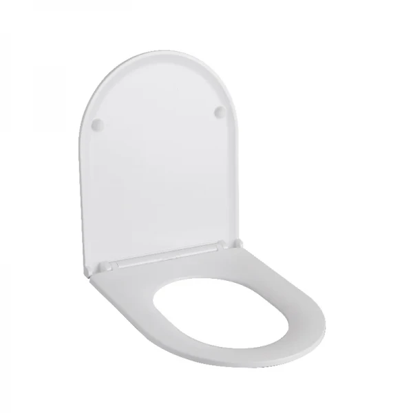 Сидение-крышка для унитаза Mixxus Seat Cover Ellipse-Bevel-2002 430х360х30mm дюропластовое быстросьемное с микролифтом (MI8427)