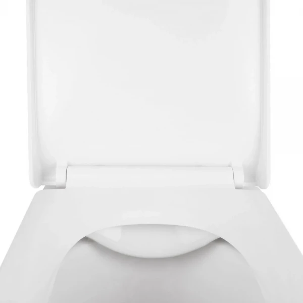 Унитаз подвесной Mixxus Premium Quadro-0301-R 490x340x360mm, система смыва Rimless (MP6452)