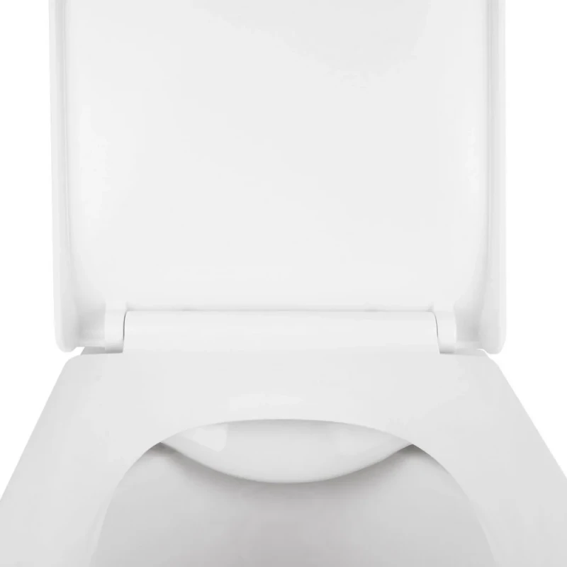 Унитаз подвесной Mixxus Premium Quadro-0301-R 490x340x360mm, система смыва Rimless (MP6452)
