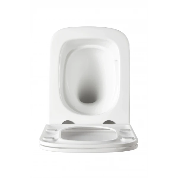 Унітаз підвісний Mixxus Premium Quadro-0301-T3 490x340x360mm, система змиву TORNADO 3.0 (MP6453)