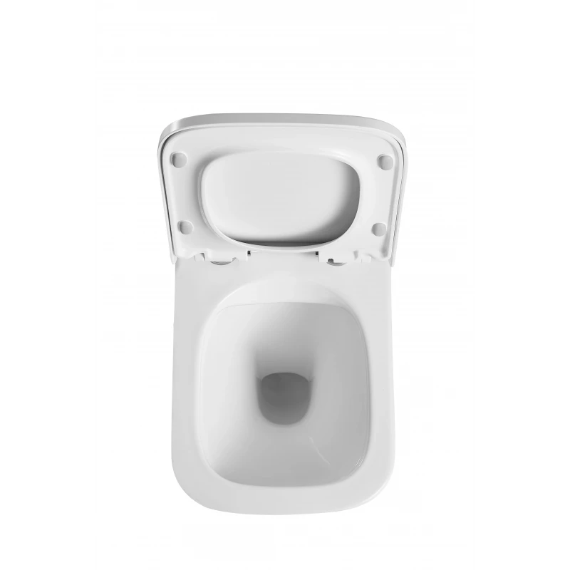 Унитаз подвесной Mixxus Premium Quadro-0302-R 530x360x365mm, система смыва Rimless (MP6454)