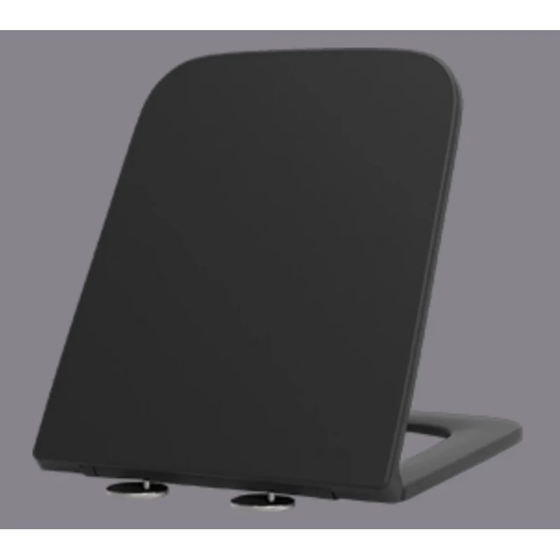 Подвесной унитаз Mixxus Premium Quadro-0302-R Black 530x360x365mm, система смыва RIMLESS (MP6455)