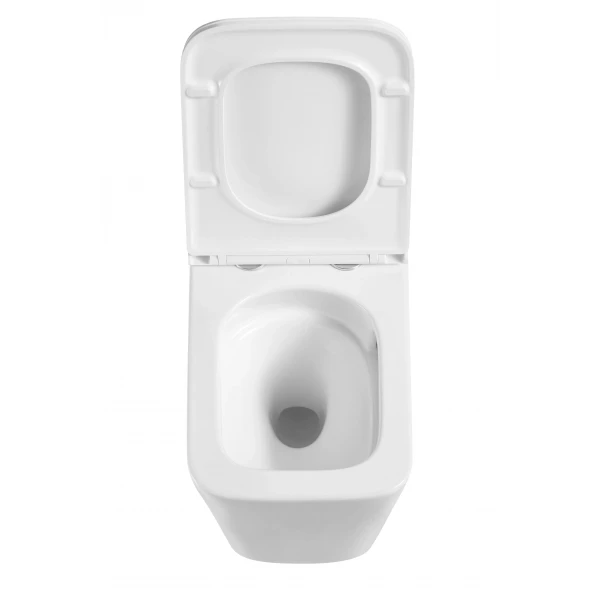 Унитаз подвесной Mixxus Premium Quadro-0302-T1 530x360x365mm, система смыва Tornado 1.0 (MP6456)