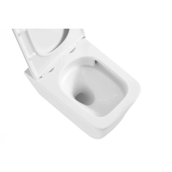 Унитаз подвесной Mixxus Premium Quadro-0302-T1 530x360x365mm, система смыва Tornado 1.0 (MP6456)