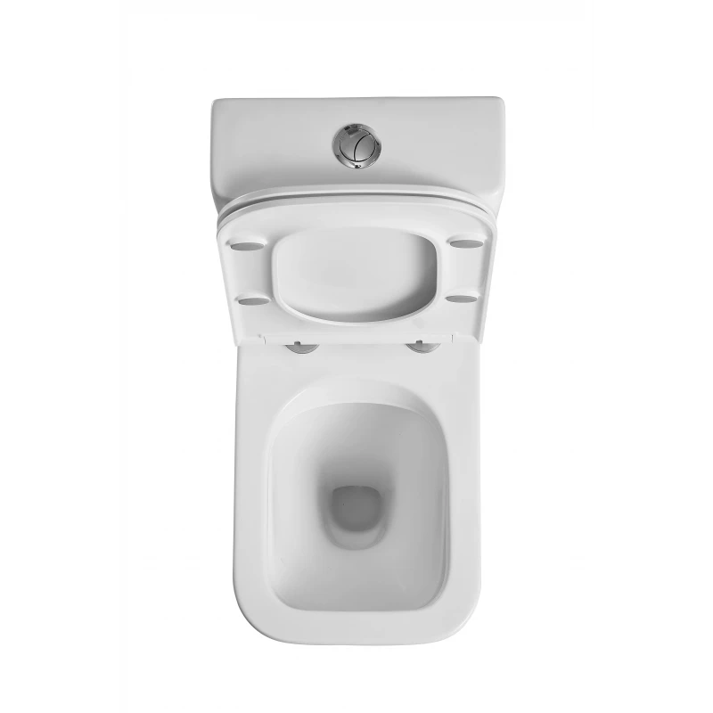 Унитаз-компакт Mixxus Premium Quadro-0401-R 610x365x825mm, система смыва RIMLESS (MP6457)