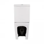 Унитаз-компакт Mixxus Premium Quadro-0402-R 675x390x855mm, система смыва RIMLESS (MP6458)