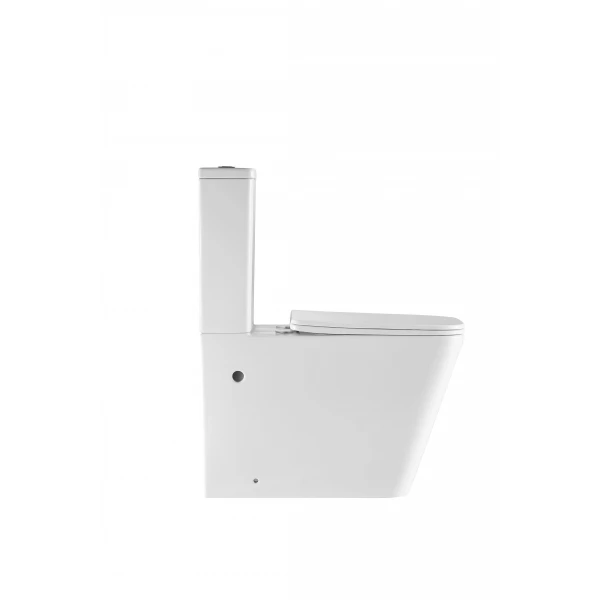 Унітаз-компакт Mixxus Premium Quadro-0402-R 675x390x855mm, система змиву RIMLESS (MP6458)