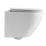 Унитаз подвесной Mixxus Premium Ellipse-0301-R 495x365x365mm, система смыва Rimless (MP6460)