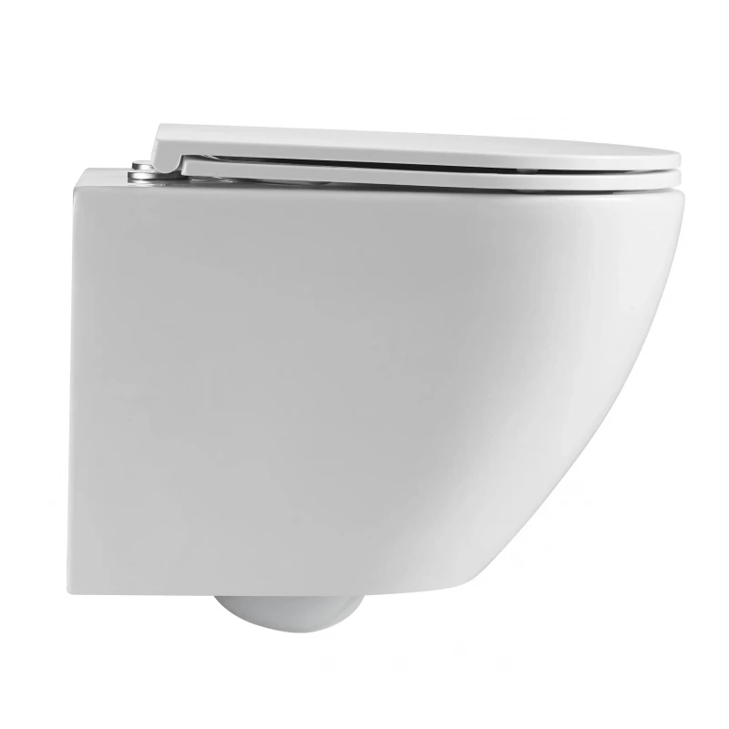 Унитаз подвесной Mixxus Premium Ellipse-0301-R 495x365x365mm, система смыва Rimless (MP6460)