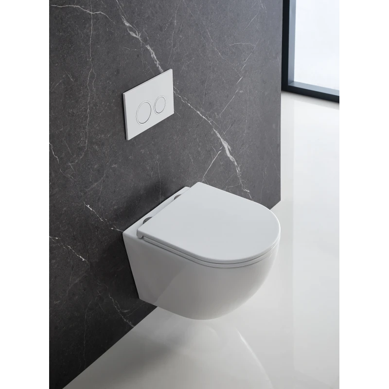 Унитаз подвесной Mixxus Premium Ellipse-0301-T3 495x365x365mm, система смыва Tornado 3.0 (MP6461)