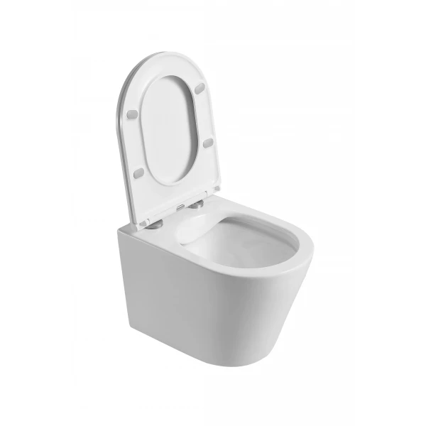 Унитаз подвесной Mixxus Premium Bevel-0301-R 515x355x365mm, система смыва RIMLESS (MP6470)