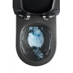 Унітаз підвісний Mixxus Premium Bevel-0301-R Black 515x355x365mm, система змиву RIMLESS (MP6471)