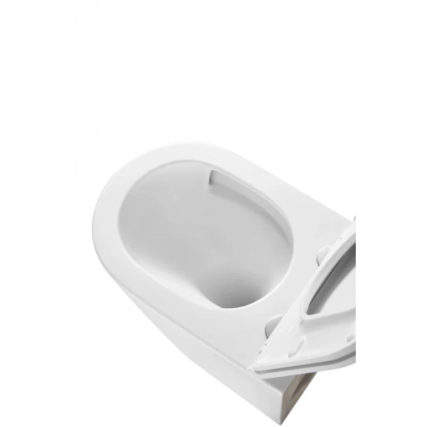 Унитаз подвесной Mixxus Premium Bevel-0301-T3 515x355x365mm, система смыва Tornado 3.0 (MP6472)
