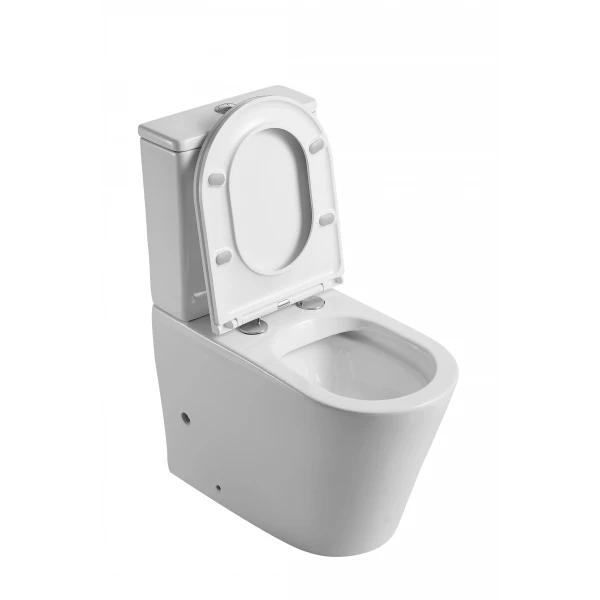 Унитаз-компакт Mixxus Premium Bevel-0402-R 670x390x880mm, система смыва RIMLESS (MP6474)