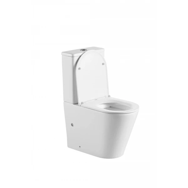 Унитаз-компакт Mixxus Premium Bevel-0402-R 670x390x880mm, система смыва RIMLESS (MP6474)
