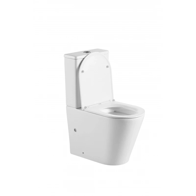 Унитаз-компакт Mixxus Premium Bevel-0402-R 670x390x880mm, система смыва RIMLESS (MP6474)