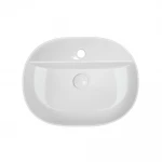 Умивальник накладний керамічний Mixxus Premium Ellipse-0201 505x385x120mm (MP6482)
