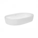 Умивальник накладний керамічний Mixxus Premium Ellipse-0202 610x400x120mm (MP6483)