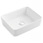 Умывальник накладной керамический Mixxus Premium Quadro-0101 475x370x140mm (MP6487)