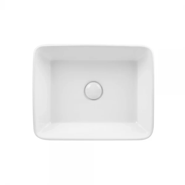 Умывальник накладной керамический Mixxus Premium Quadro-0101 475x370x140mm (MP6487)
