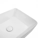Умывальник накладной керамический Mixxus Premium Quadro-0102 520x410x130mm (MP6488)