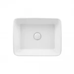Умивальник накладний керамічний Mixxus Premium Quadro-0102 520x410x130mm (MP6488)