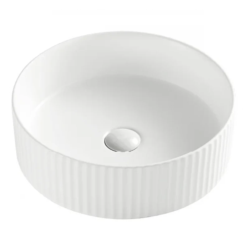Умывальник накладной керамический Mixxus Premium Wave-0101 400x400x125mm (MP6491)