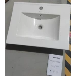 Раковина мебельная Mixxus Premium CUBIC-1501 610х460х170mm с отверстием под смеситель и переливом (MP6495)