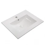 Раковина мебельная Mixxus Premium CUBIC-1501 610х460х170mm с отверстием под смеситель и переливом (MP6495)